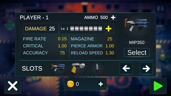 太空僵尸射手游戏玩法2