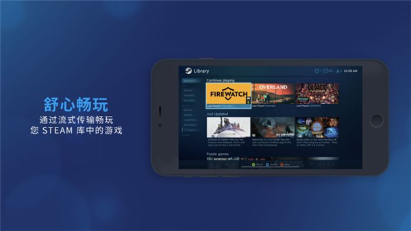 Steam流动应用