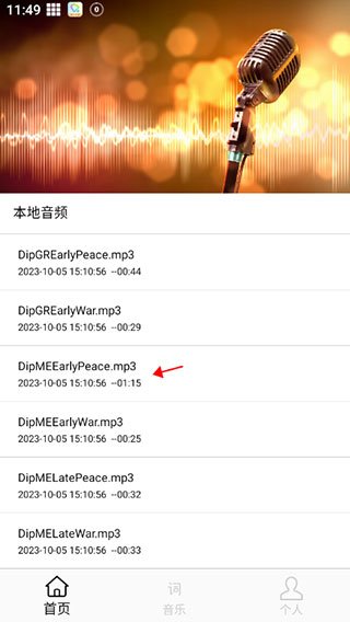 歌词适配极速版