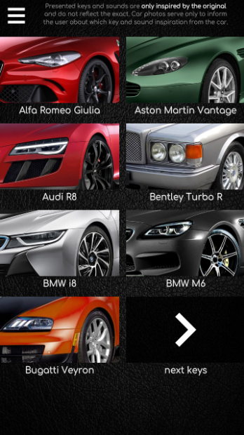 SupercarsKeys