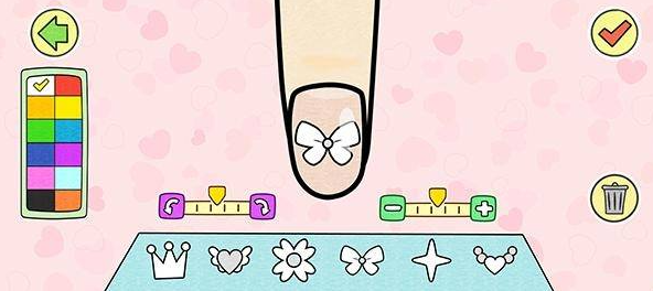 夏莉的美甲装饰