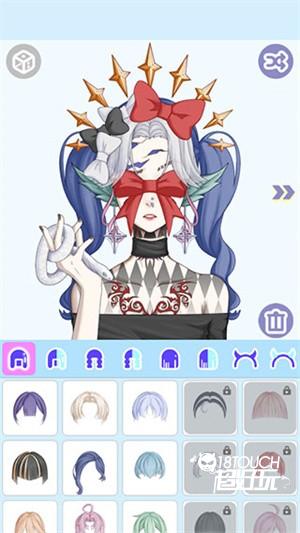 怪物女孩换装免费版怎么玩