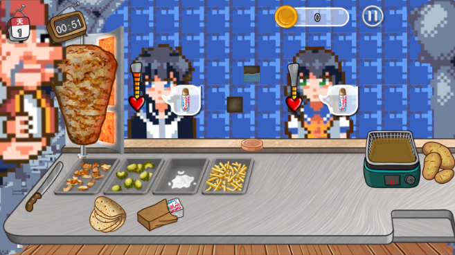 沙威玛像素小店