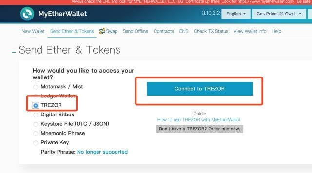 TREZOR硬件钱包开箱评测及使用教程!