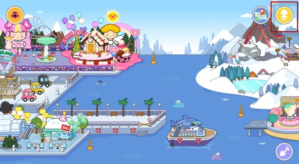 米加小镇世界双层花朵房基本玩法