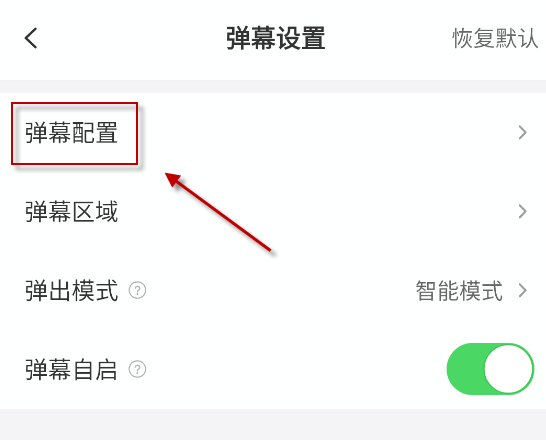 弹幕记忆