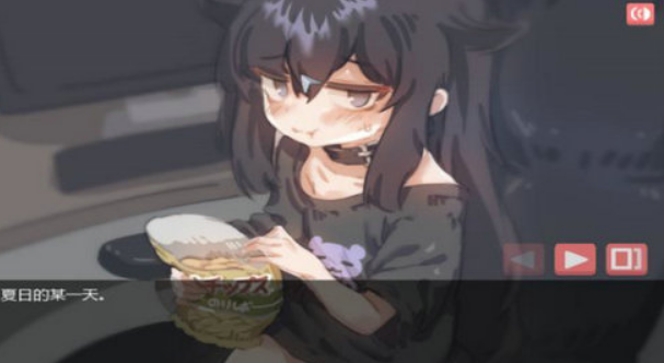 在阴暗的房间中与孤独女孩的物语