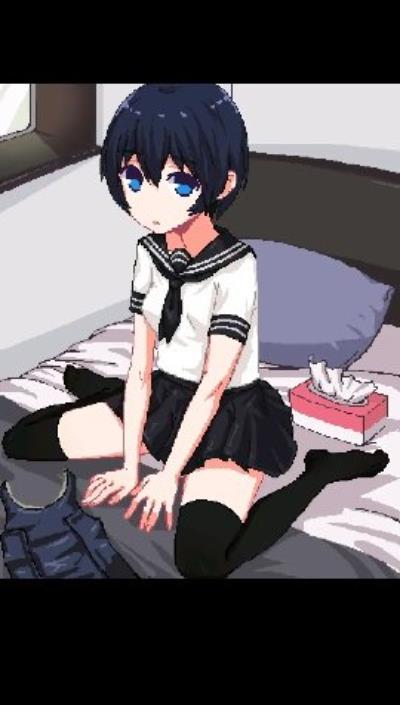 和妹妹两个人一起看家