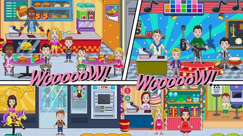 我的城镇世界完整版