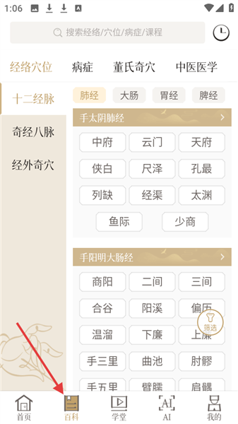 中济经络穴位app