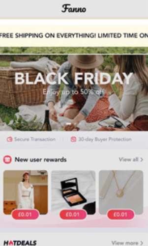 Fanno跨境购物app免费版下载