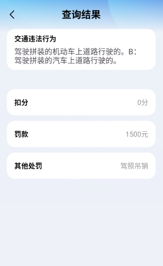 车辆违规快查安卓版下载