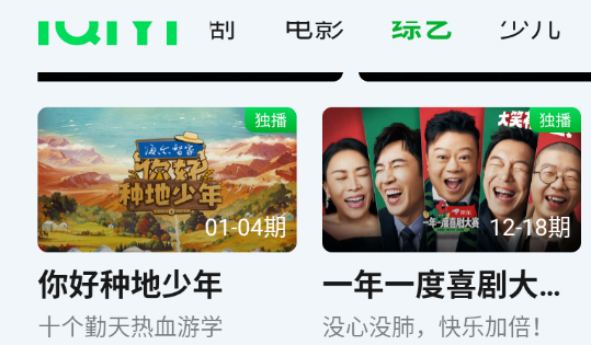 爱奇艺车载版app安装包